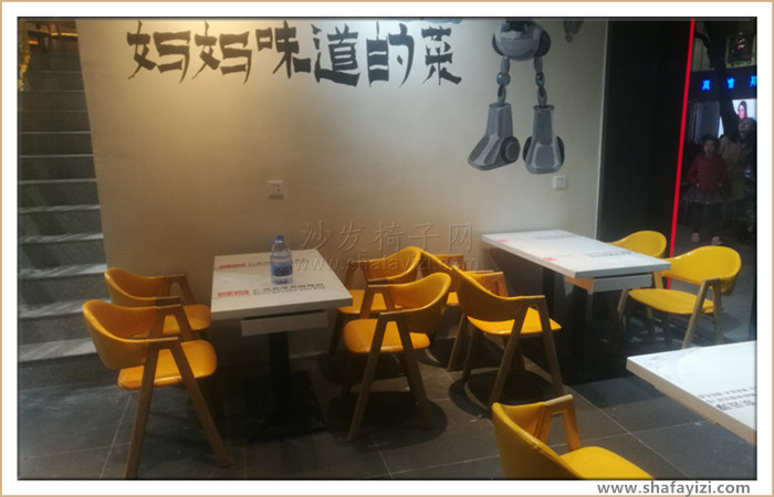 智能機器人餐廳桌椅