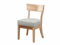 布藝軟包坐墊實木西餐椅子