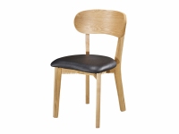 簡潔大氣北歐風白蠟木餐椅