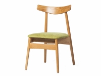 韓式水曲柳實木西餐廳椅子