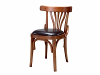 美式鄉村經典櫸木餐廳椅子