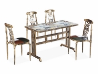 工業復古風格主題餐桌餐椅
