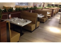 港式休閑餐廳卡座沙發案例