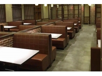 中式飯店沙發桌子案例實拍